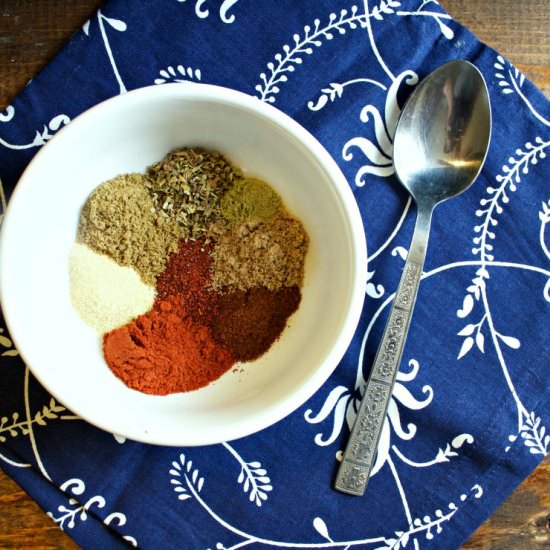 Fajita Spice Blend - Recipe photo by chewsandbrews