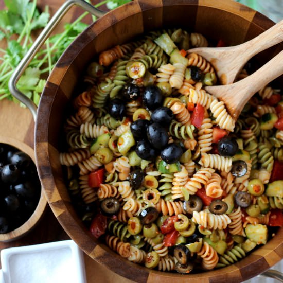 Italian Summer Pasta - Recipe photo by thewoodenskillet