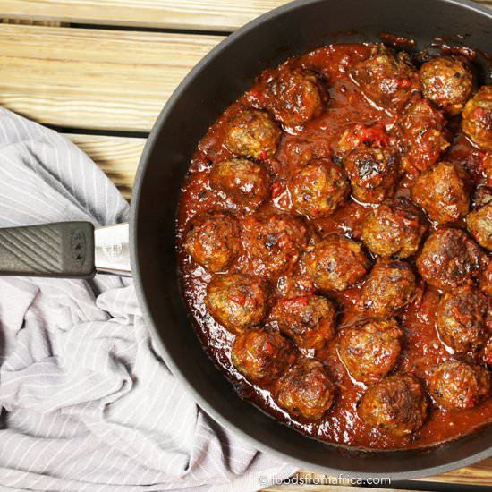 Marinated MeatBalls (Mshikaki) - Recipe photo by foodsfromafrica