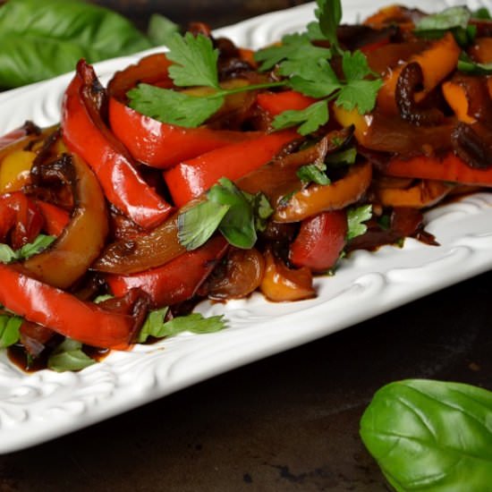 Italian Bell Pepper Stew Recipe - Recipe photo by shelovesbiscotti