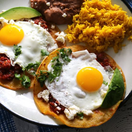 Huevos Rancheros - Recipe photo by honeyandbirch