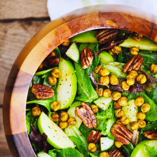 Curry Apple Salad - Recipe photo by Natural Girl Modern World