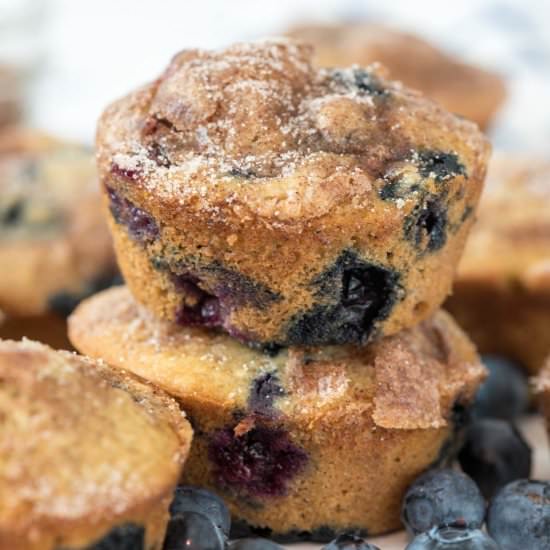 Banana Blueberry Muffins - Recipe photo by crazyforcrust