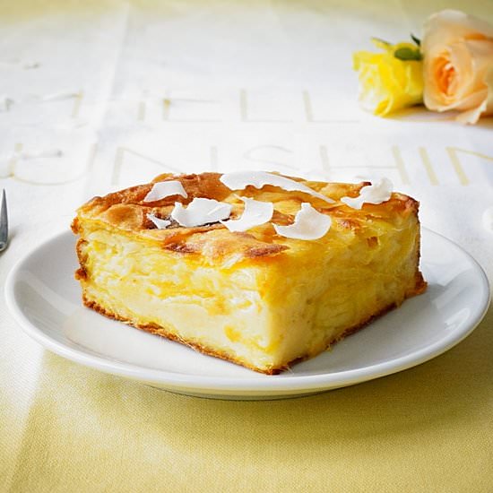 Invisible mango cake - Recipe photo by lacuisinedesimona