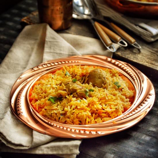 Malai Chicken Biryani - Recipe photo by Savory and Sweet Food