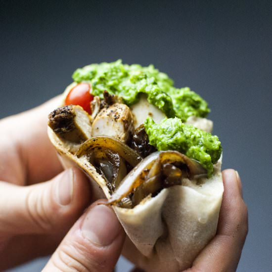 chicken shawarma dinner - Recipe photo by eohynn