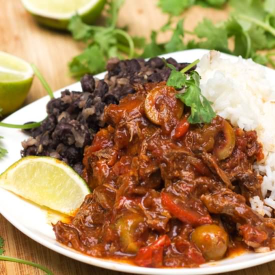 Slow Cooker Ropa Vieja - Recipe photo by panning the globe