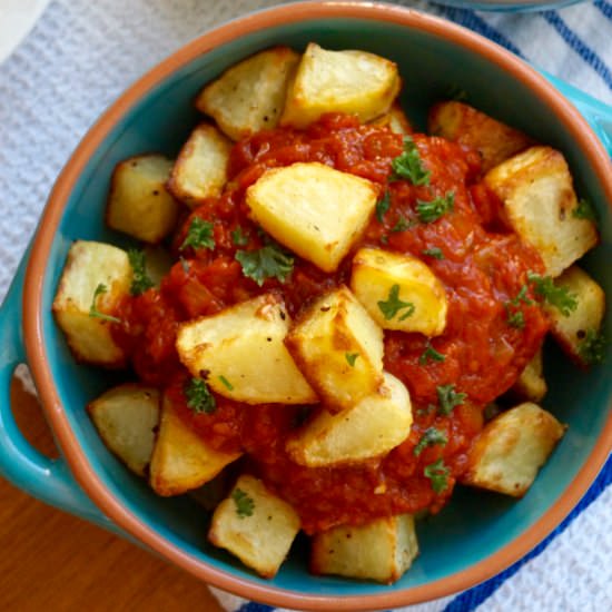 Patatas Bravas - Recipe photo by whatjessicabakednext
