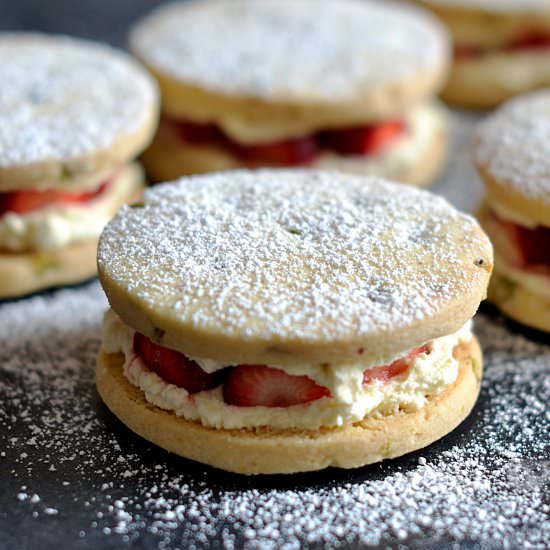 Strawberry Shortcakes - Recipe photo by bakingwithgranny