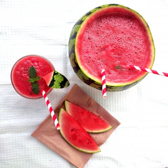 Paleo Watermelon Smoothie - Recipe photo by TastesLikeFood