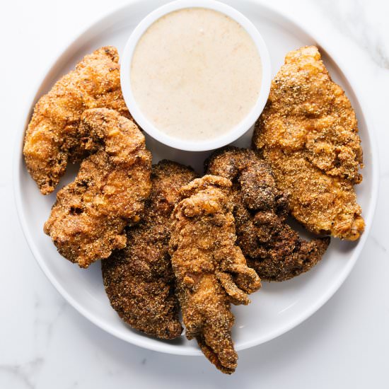 Creole Chicken Fingers - Recipe photo by whiskeyandsoba
