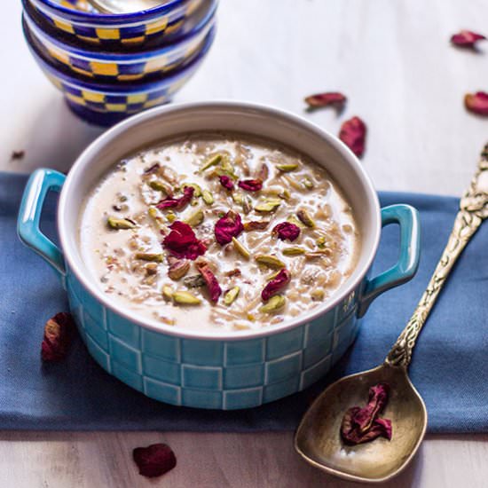 Sheer Khurma - Recipe photo by Chandrima Sarkar