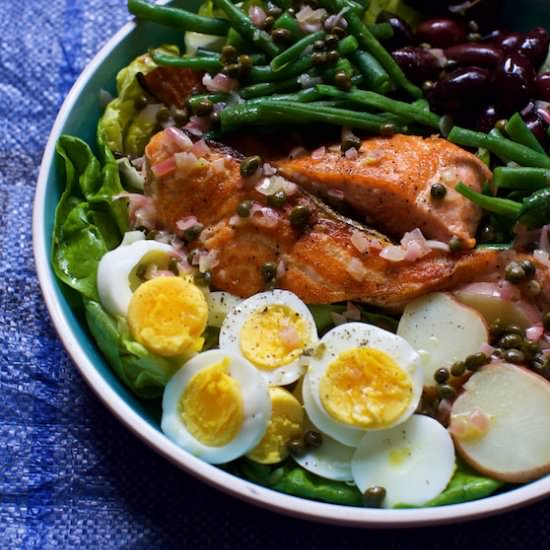 Salmon Niçoise - Recipe photo by marla meridith