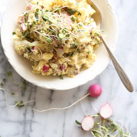 Creamy Red Potato Salad - Recipe photo by Feed Me Phoebe