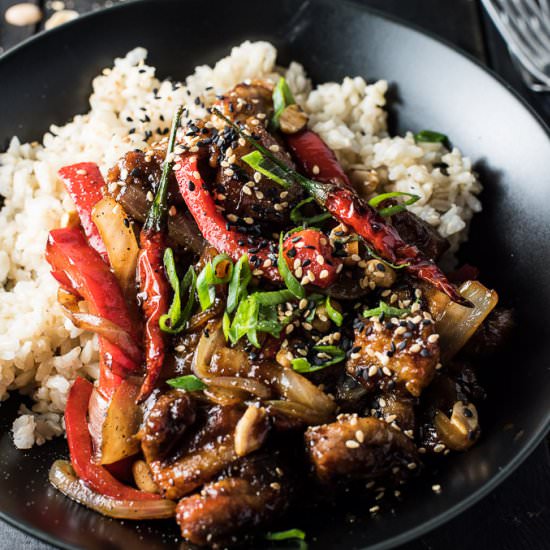 Spicy Kung Pao Chicken - Recipe photo by The Endless Meal