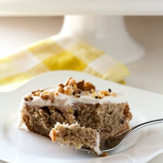 Emergency Zucchini Cake - Recipe photo by FoodFolksandFun
