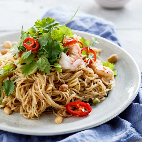 Vietnamese shrimp salad - Recipe photo by Simply Delicious