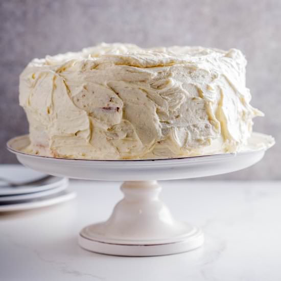 Lemon yoghurt layer cake - Recipe photo by Simply Delicious