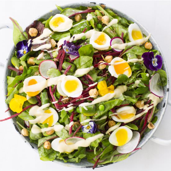 English garden salad - Recipe photo by MeccaGBC