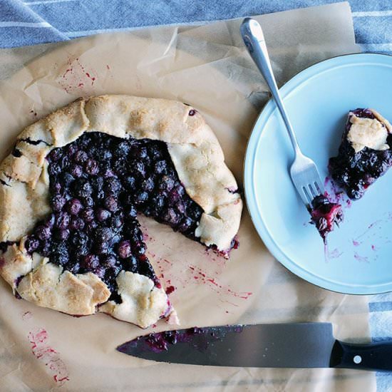 Blueberry Galette - Recipe photo by amykelinda