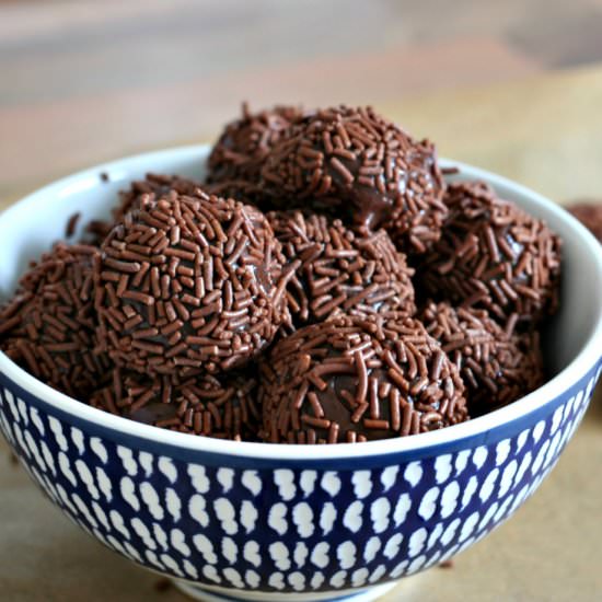 Brigadeiro Truffles - Recipe photo by hellodeborah