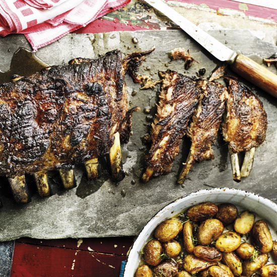 Pork Ribs with Quince Glaze - Recipe photo by MeccaGBC