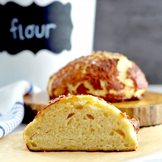 Pretzel Bread - Recipe photo by JoyFoodSunshine