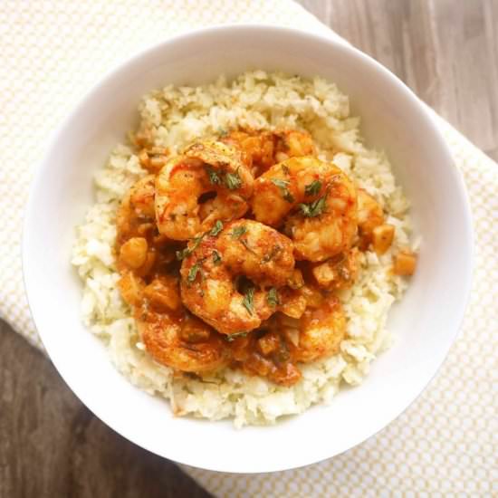 Paleo Paprika Garlic Shrimp - Recipe photo by perchancetocook.com