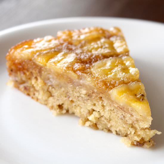 Banana Coconut Upside Down Cake - Recipe photo by ai made it for you