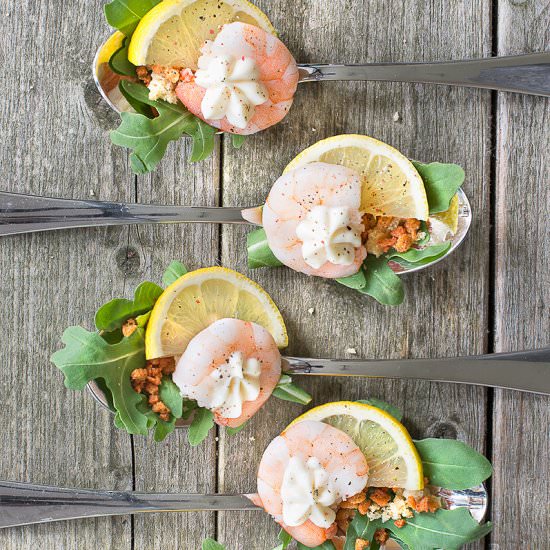 Mini Prawn Cocktail - Recipe photo by CharlottesLivelyKitchen