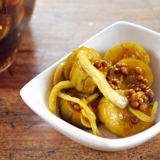 Sweet and Sour Gherkins - Recipe photo by saboresdemihuerto