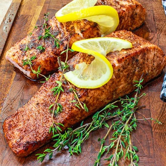 Asian Rubbed Salmon - Recipe photo by asiancaucasian