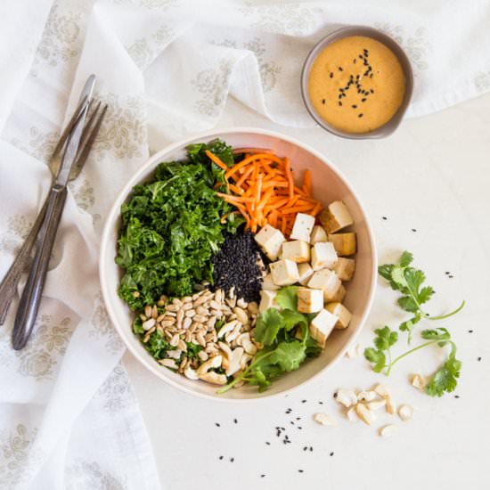 Baked Tofu Bowls - Recipe photo by FakeFoodFree