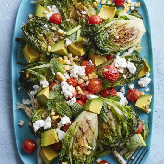 Grilled Summer Cobb Salad - Recipe photo by gdalkin