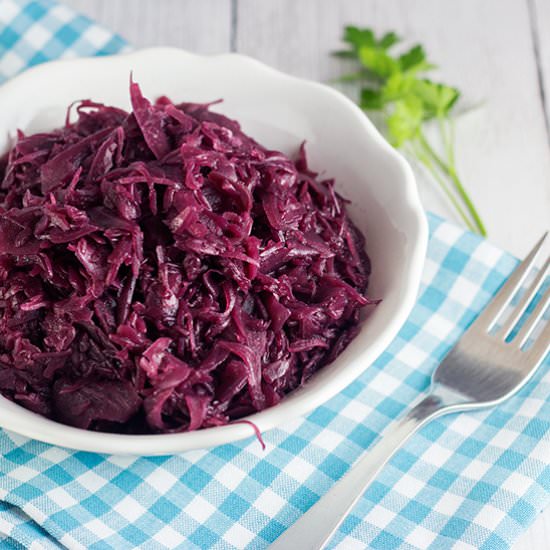 Easy Braised Red Cabbage - Recipe photo by thekitchenmaus