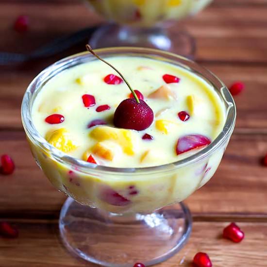 Fruit Custard - Recipe photo by Radhika