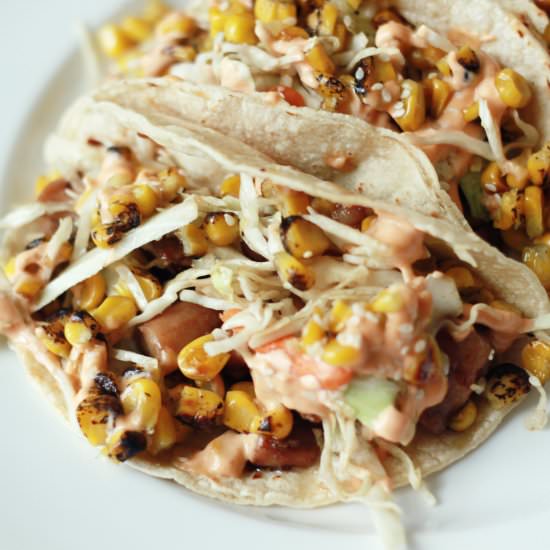 Korean Chicken Tacos - Recipe photo by annas_bananas