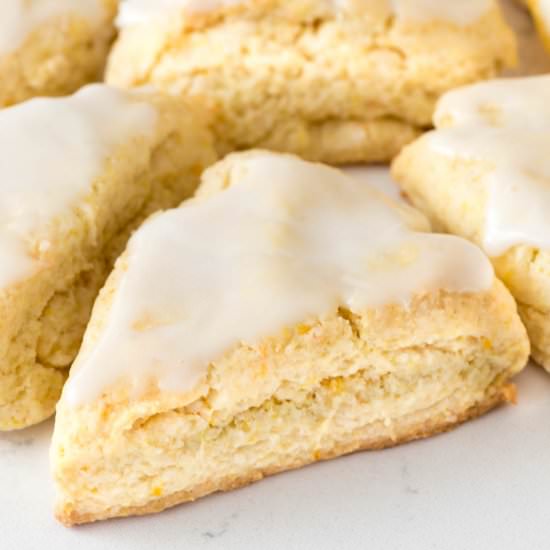 Mini Lemon Scones - Recipe photo by crazyforcrust