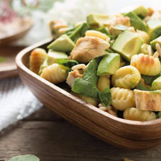 Gnocchi Salad with Chicken - Recipe photo by myblueberrybasket