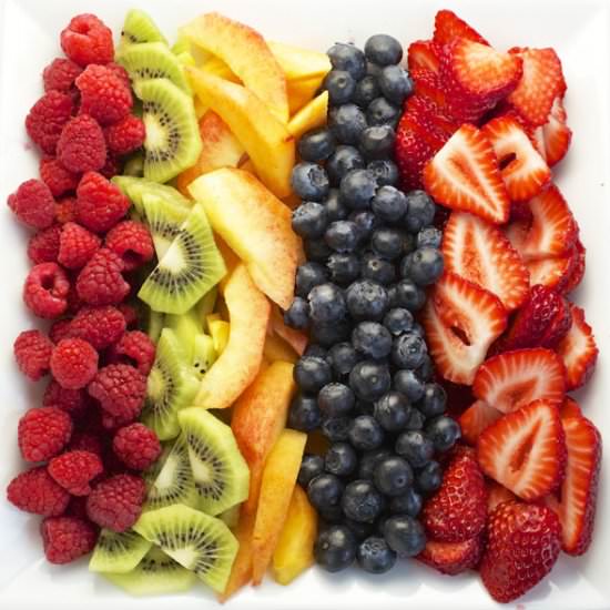 Fruit for my Sugar Cookie Pizza - Recipe photo by 365 Days of Easy Recipes