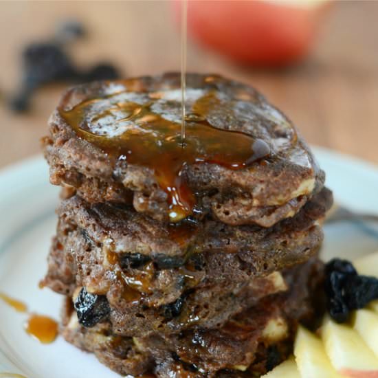 Apple Raisin Pancakes - Recipe photo by anthonysgoods