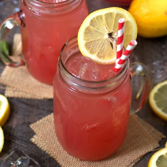 Watermelon Lemonade with Agave - Recipe photo by turniptheoven