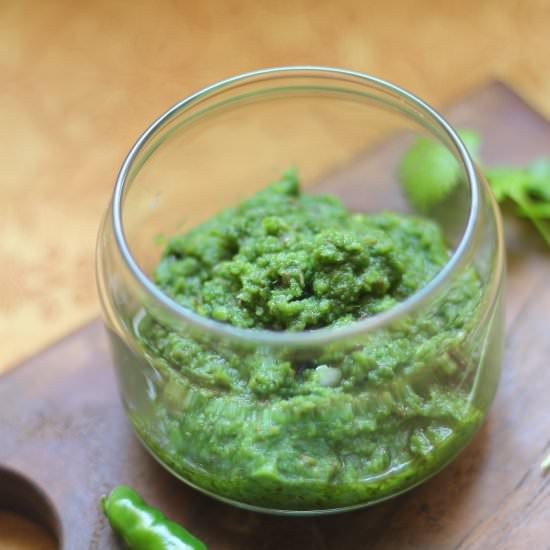 Green Chilli Pickle - Recipe photo by Spicecounter