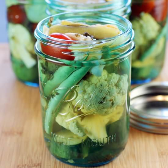 Mediterranean Pickles - Recipe photo by Food Gal