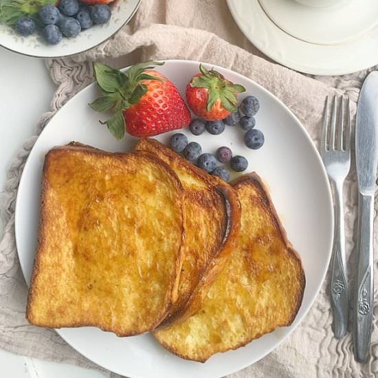 Perfect Pan Baked French Toast - Recipe photo by bakerbettie