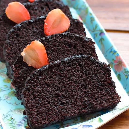 Vegan Chocolate Cake - Recipe photo by Radhika
