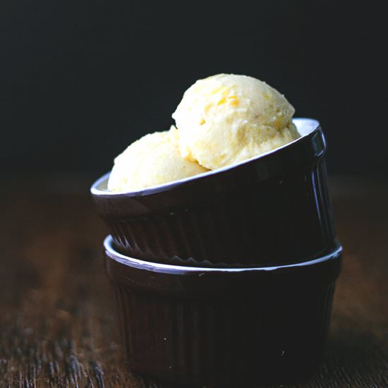 Pina Colada Ice Cream - Recipe photo by thatcleanlife