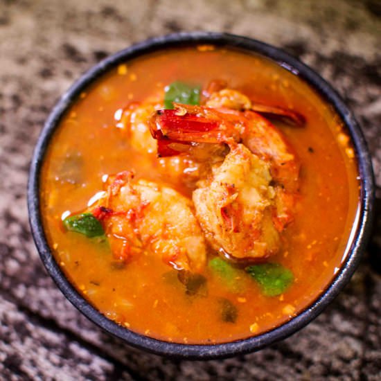 Chettinad Eral Kuzhambu - Recipe photo by MyCookingCanvas