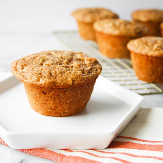 Apple Cinnamon Protein Muffins - Recipe photo by imhungrybynature