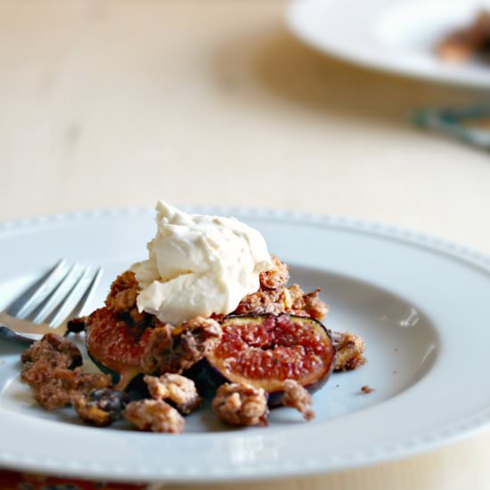 Caramelized Black Figs & Walnuts - Recipe photo by unassaggio